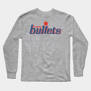 Defunct Capital Bullets Basketball Team Long Sleeve T-Shirt